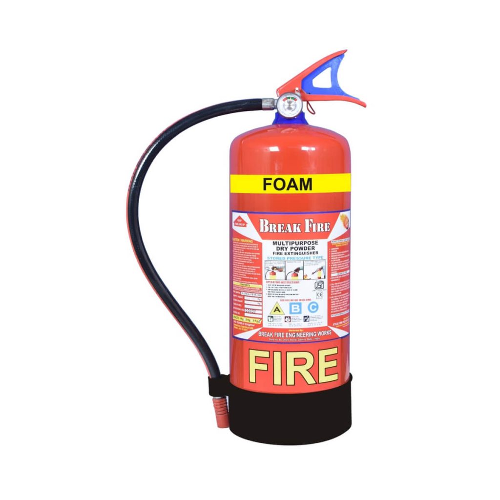 Mechanical Foam Type Fire Extinguisher 9Ltr Break Fire